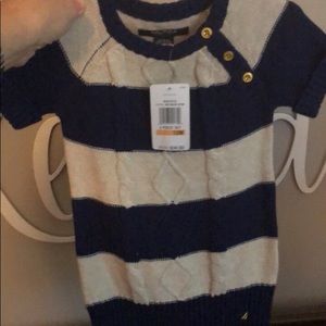 Nautica sweater dress NWT 12 months